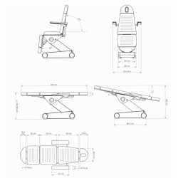 Table électrique B-Light (4 moteurs) | Distributeur officiel de WEELKO