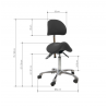 Tabouret avec dossier Koren | Distributeur officiel de WEELKO