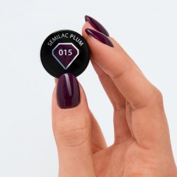 Vernis Semilac nº15 (Plum) | MaterielEsthetique.fr