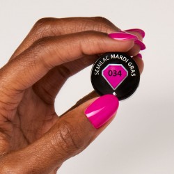 Vernis Semilac nº34 (Mardi gras) | MaterielEsthetique.fr