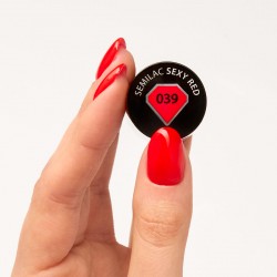 Vernis Semilac nº39 (Sexy red) | MaterielEsthetique.fr