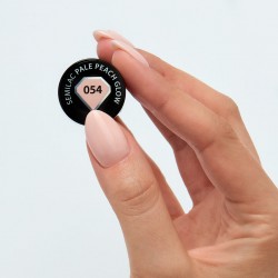Vernis Semilac nº54 (Pale Peach Glow) | MaterielEsthetique.fr