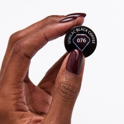 Vernis Semilac nº76 (Black Coffee) | MaterielEsthetique.fr