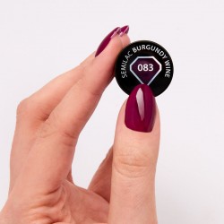 Vernis Semilac nº83 (Burgundy Wine) | MaterielEsthetique.fr