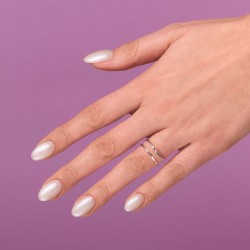 Vernis Semilac nº92 (Shimmering White) | MaterielEsthetique.fr