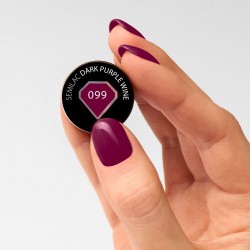 Vernis Semilac nº99 (Dark Purple Wine) | MaterielEsthetique.fr