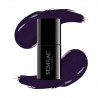 Vernis Semilac nº100 (Black purple) | MaterielEsthetique.fr