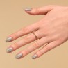 Vernis Semilac nº105 (Stylish gray) | MaterielEsthetique.fr
