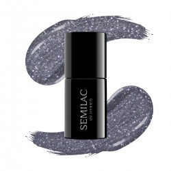 Vernis Semilac nº107 (Steel Gray) | MaterielEsthetique.fr