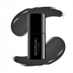 Vernis Semilac nº108 (Metallic Black) | MaterielEsthetique.fr
