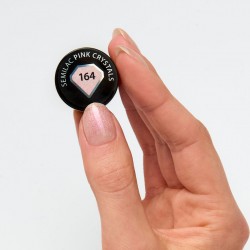 Vernis Semilac nº164 (Pink Crystals) | MaterielEsthetique.fr