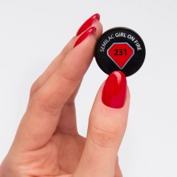 Vernis Semilac nº231 (Girl on Fire) | MaterielEsthetique.fr
