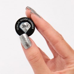 Vernis Semilac nº292 (Silver Shimmer) | MaterielEsthetique.fr