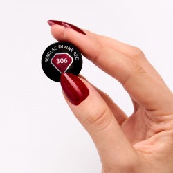 Vernis Semilac nº306 (Divine Red) | MaterielEsthetique.fr
