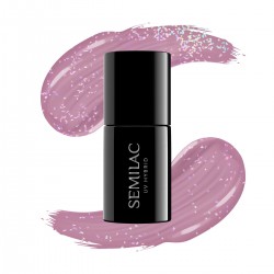 Vernis Semilac nº319 Shimmer Dust Pink 7ml | MaterielEsthetique.fr