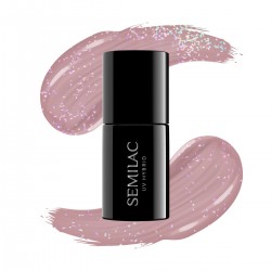 Vernis Semilac nº320 Shimmer Dust Beige 7ml | MaterielEsthetique.fr