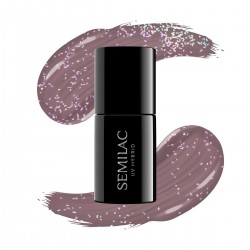 Vernis Semilac nº322 Shimmer Dust Brown 7ml | MaterielEsthetique.fr