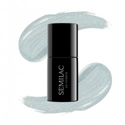 Vernis Semilac nº323 (Icy Mint Shimmer)