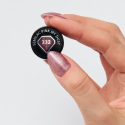 Semilac nº332 Magnetic Glow Cat Eye (Pink My Dust) | MaterielEsthet...