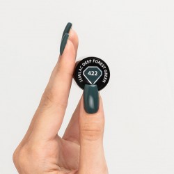 Vernis Semilac nº422 (Deep Forest Green) | MaterielEsthetique.fr