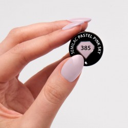 Vernis Semilac nº385 (Pastel Pink Sky) | MaterielEsthetique.fr
