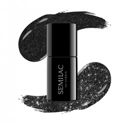 Vernis Semilac nº394 (Sparkling Midnight Date) | MaterielEsthetique.fr