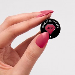 Vernis Semilac nº400 (Rusty Red) | MaterielEsthetique.fr
