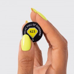 Vernis Semilac nº423 (Full of Sunshine) | MaterielEsthetique.fr