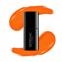 Vernis Semilac nº424 (Orange Euphoria) | MaterielEsthetique.fr