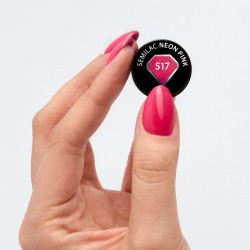 Vernis Semilac nº517 (Neon Pink) | MaterielEsthetique.fr