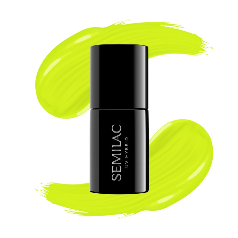 Vernis Semilac nº565 Neon Yellow | MaterielEsthetique.fr