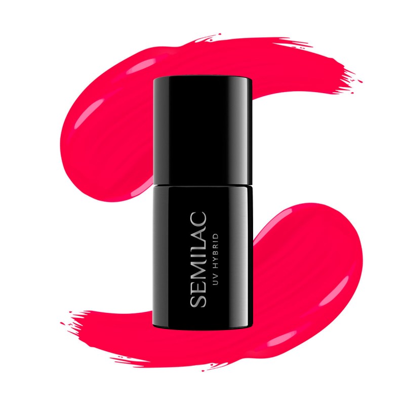 Vernis Semilac nº568 Neon Ruby 7ml | MaterielEsthetique.fr