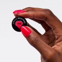 Vernis Semilac nº568 Neon Ruby 7ml | MaterielEsthetique.fr