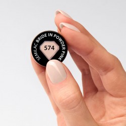 Vernis Semilac nº574 (Bride In Powder Pink) | MaterielEsthetique.fr