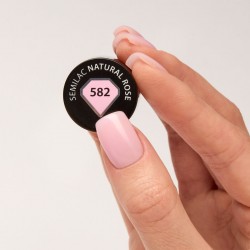 Vernis Semilac nº582 (Natural Rose) | MaterielEsthetique.fr