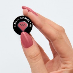 Vernis Semilac nº585 (Caramel Tan) | MaterielEsthetique.fr