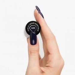 Vernis Semilac nº420 (Safari Night Blue) | MaterielEsthetique.fr