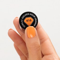 Vernis Semilac nº416 (Golden Hour Orange) | MaterielEsthetique.fr