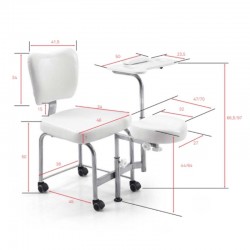 Chaise de pédicure Tendy | Distributeur officiel de WEELKO