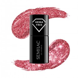 Vernis Semilac nº457 (Glamorous Red) | MaterielEsthetique.fr