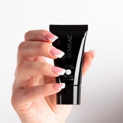 Semilac Acrylgel Élastique - White Cream | MaterielEsthetique.fr