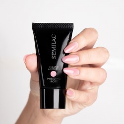Semilac Acrylgel Élastique - Rose Pudding | MaterielEsthetique.fr