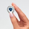 Semilac T18 Top No Wipe Sparkling Blue 7ml | MaterielEsthetique.fr