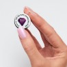 Semilac T17 Top No Wipe Sparkling Pink 7ml | MaterielEsthetique.fr