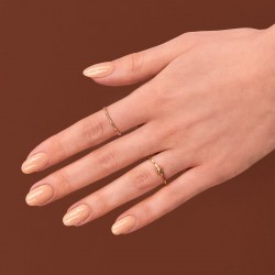 Semilac T16 Top No Wipe Blinking Gold & Green Flakes 7ml | Materiel...