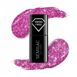 Vernis Semilac nº462 (Pink Bubbles) | MaterielEsthetique.fr