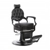 Fauteuil barbier Mae Black | Distributeur officiel de Vibbel