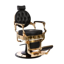 Fauteuil barbier Mae Gold | Distributeur officiel de Vibbel
