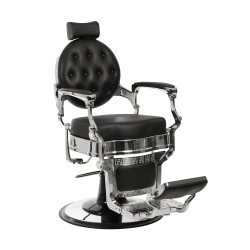 Fauteuil barbier Mae Silver | Distributeur officiel de Vibbel