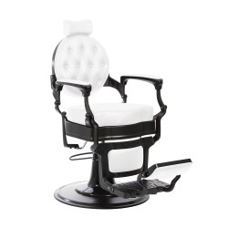 Fauteuil barbier Mae White | Distributeur officiel de Vibbel